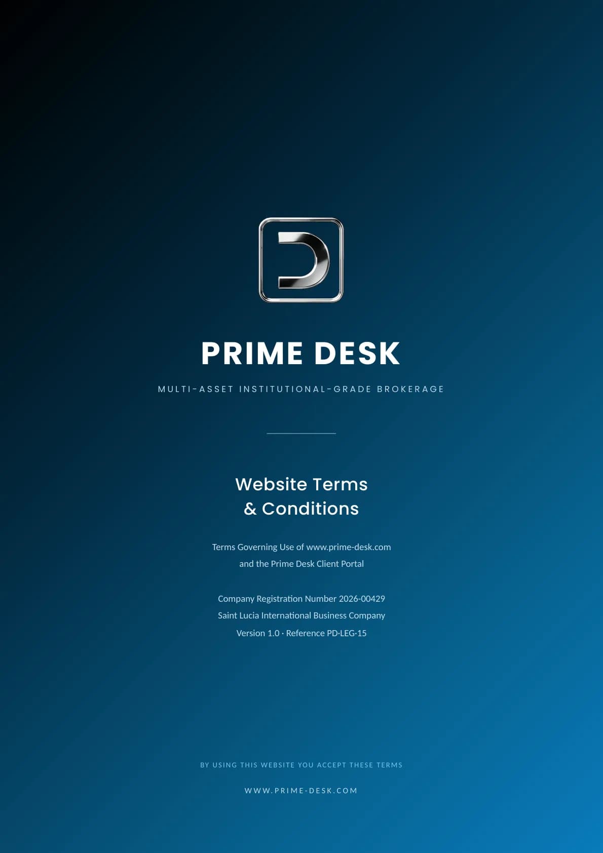 Website Terms & Conditions cover